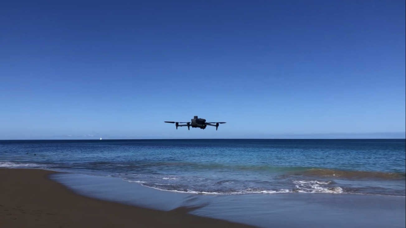 Utilisation du drone
