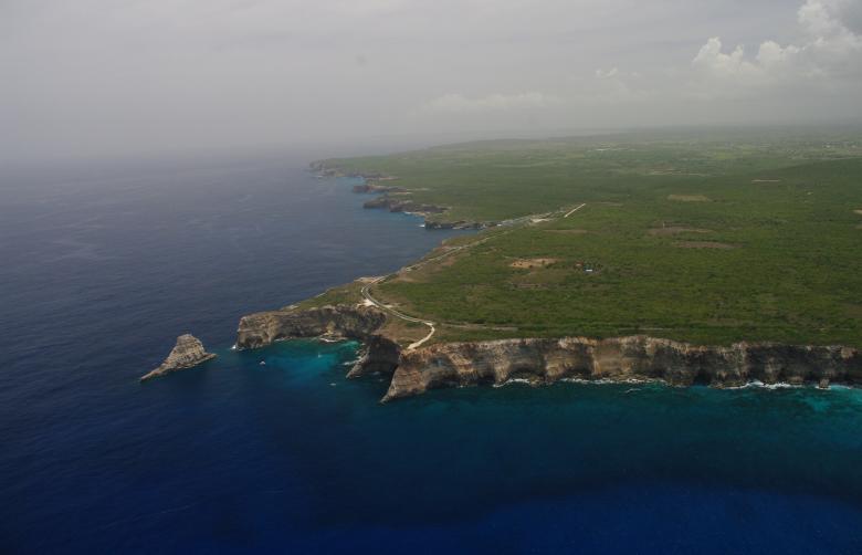 Falaise du Nord de la Grande-Terre, Anse Bertrand Pointe du Piton